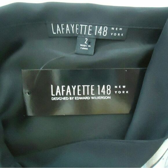 Lafayette 148 NY Picture Wrap Skirt Wilkerson NWT - Picture 4 of 7